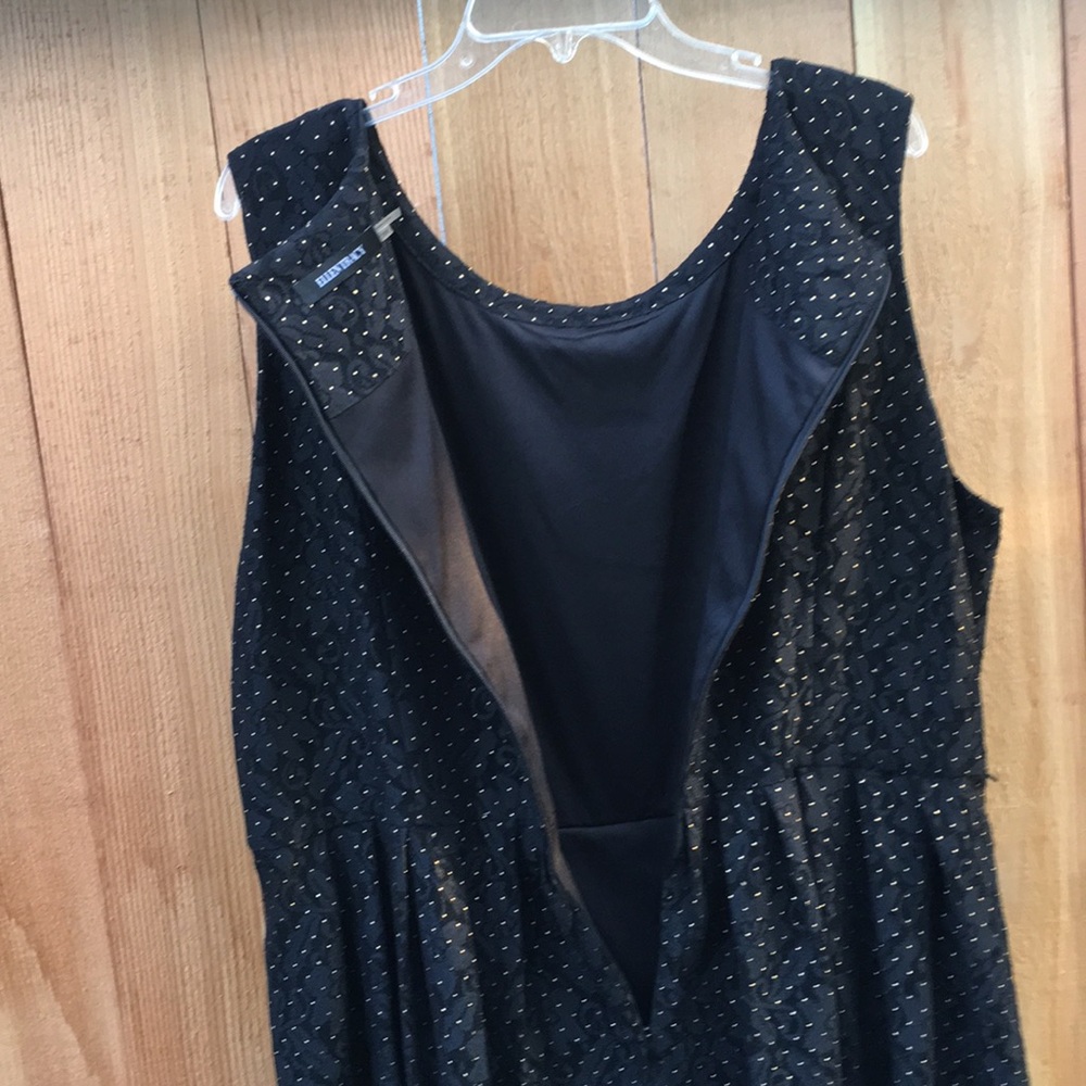 Lace Dress black gold studs - Picture 9 of 9